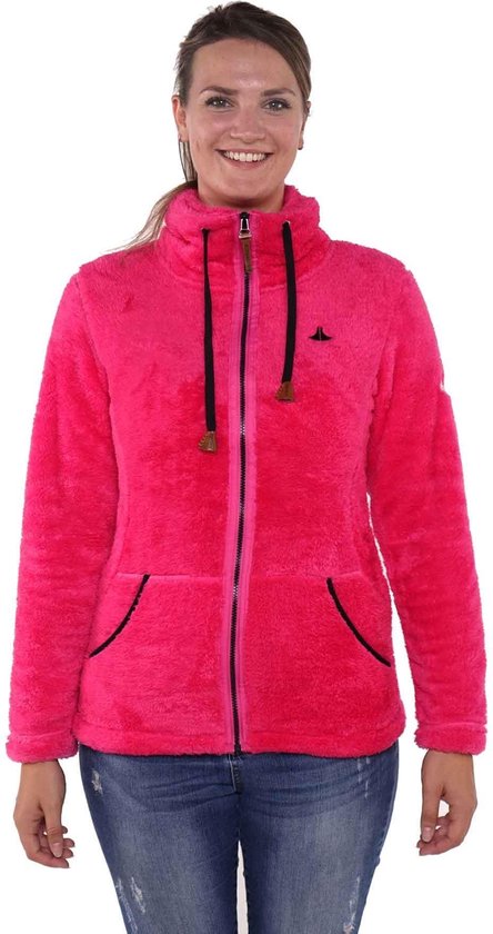 BJØRNSON Coral Fleece Vest Zacht / 4 seizoenen Dames Roze - Maat 40 - ELIN