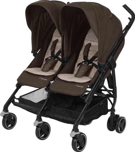 Maxi Cosi Dana For2 Kinderwagen - Nomad Brown (Black Frame)