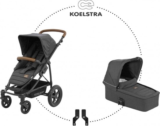 Koelstra Binque Daily Combi Kinderwagen - Denim Black