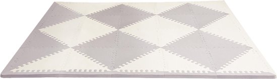 Skip Hop speelmat/puzzelmat Geo Grey /Cream