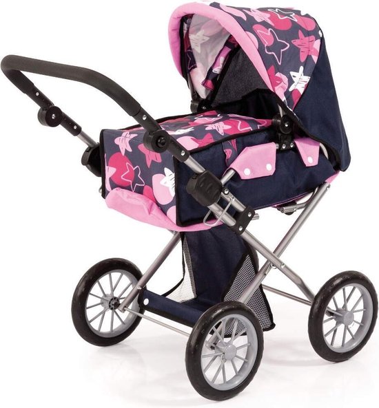 Bayer Babypop Kinderwagen Pram City Star Met Hartjes