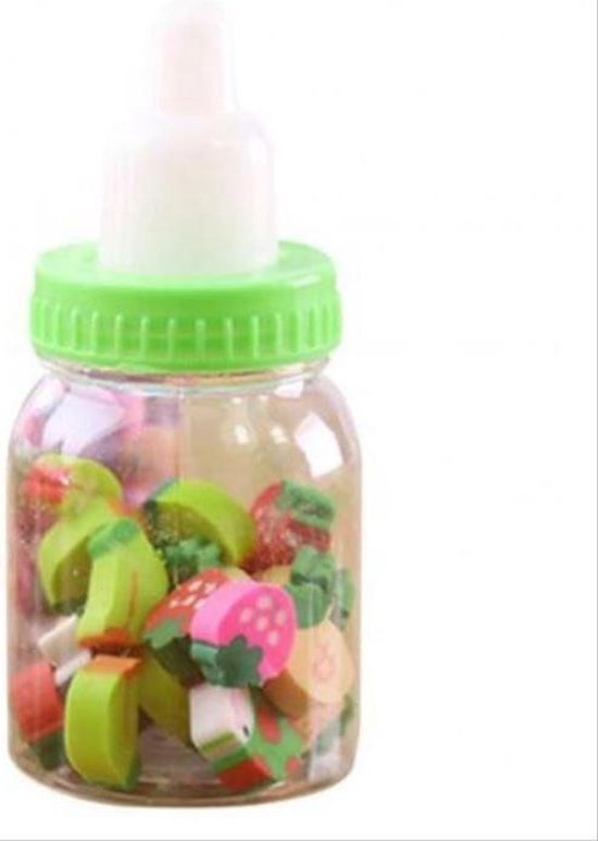 gum Babyflesje met Fruit gummetjes ca 20 stuks