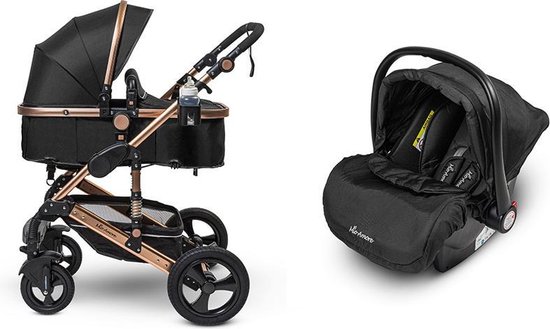 Mio Amore 3 in 1 kinderwagen Siena incl. autostoel