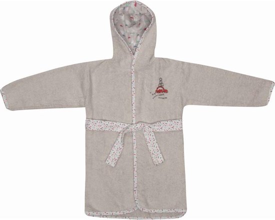 Bébé-Jou Badjas maat 86/92 grijs 3016108