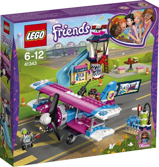 LEGO Friends Heartlake City Vliegtuigtour - 41343