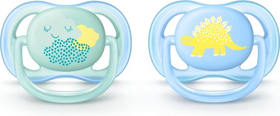 Philips Avent Ultra Air SCF344/20 fopspeen - 0-6 maanden - 2 Stuks