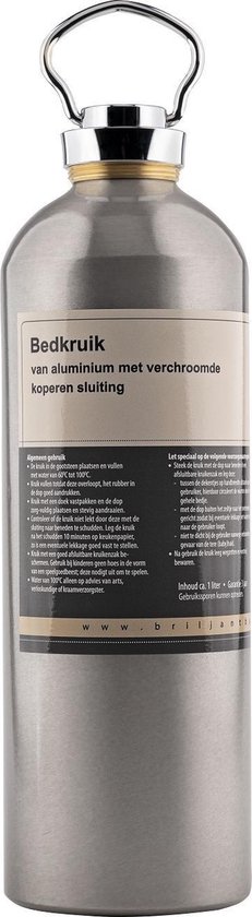 Briljant Baby Kruik -  aluminium