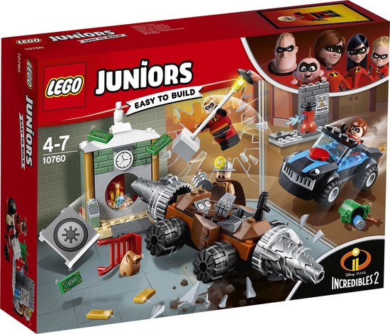LEGO Juniors Underminer's bankoverval - 10760