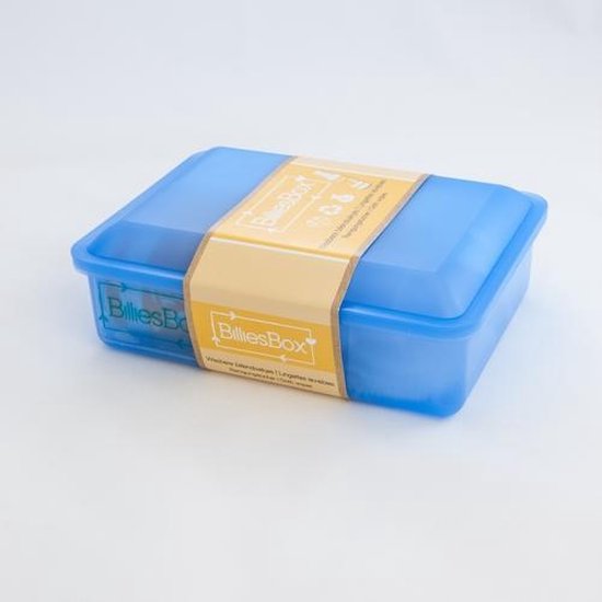 BilliesBox blauw, geur kamille - Wasbare billendoekjes en lotion
