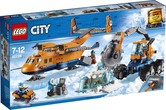 LEGO City Bevoorradingsvliegtuig voor de Noordpool - 60196