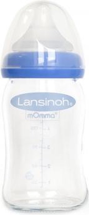 Lansinoh Fles Glas Natural Wave 160ml