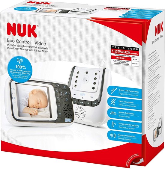 Nuk Video-babyphone ECO Control + video wit