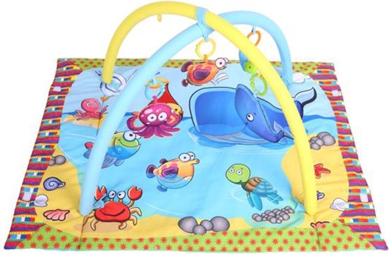 Kees Biba Speelkleed Ocean Pals (100 x 75cm)