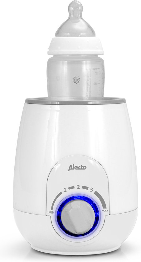 Alecto BW-500 Flessenwarmer - Zeer snelle opwarming (vermogen 500W) - Wit