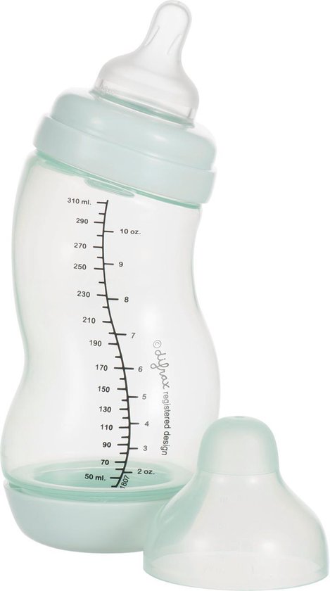 Difrax S-babyfles Wide - 310 ml - Mint