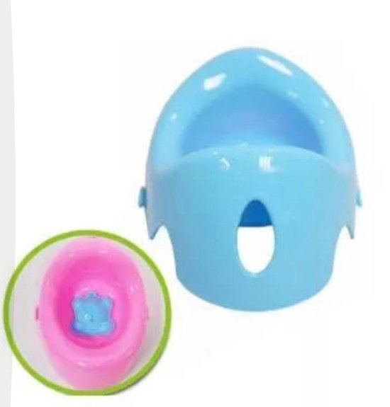 Geschikt voor Baby Born plas potje, blauw