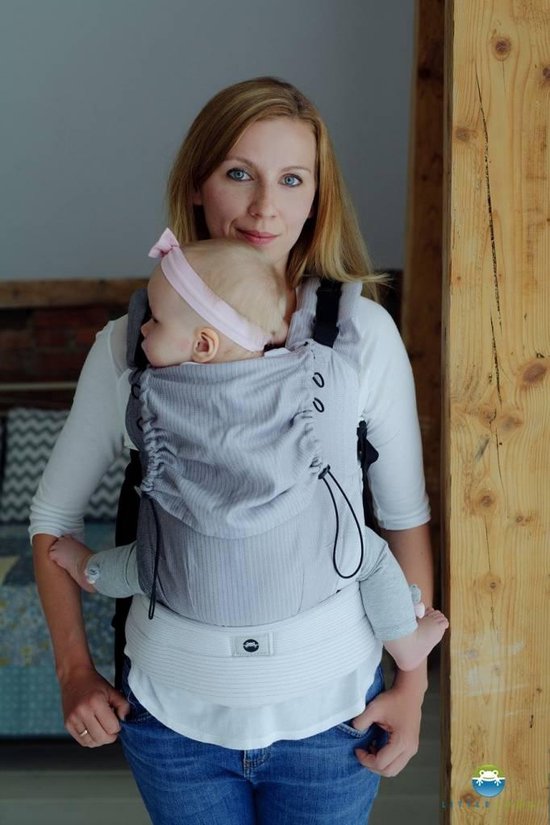 Little Frog draagzak Howlite 2 - onesize - Draagzak - Grijs