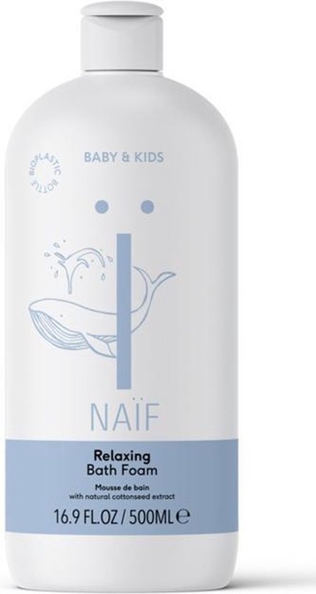 Naïf Natuurlijke badschuim - voor baby en kind - 500ml