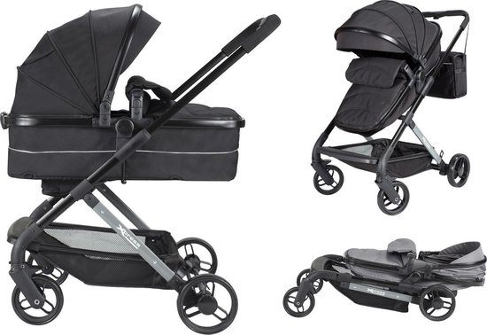 XAdventure Combi Kinderwagen - Xpress - Zwart