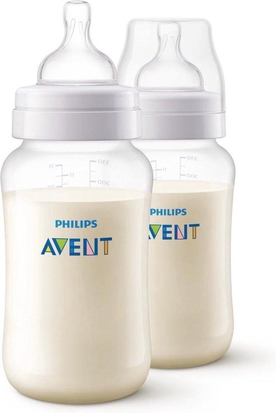 Philips Avent Natural zuigfles Polypropyleen 2x330 ml — Wit