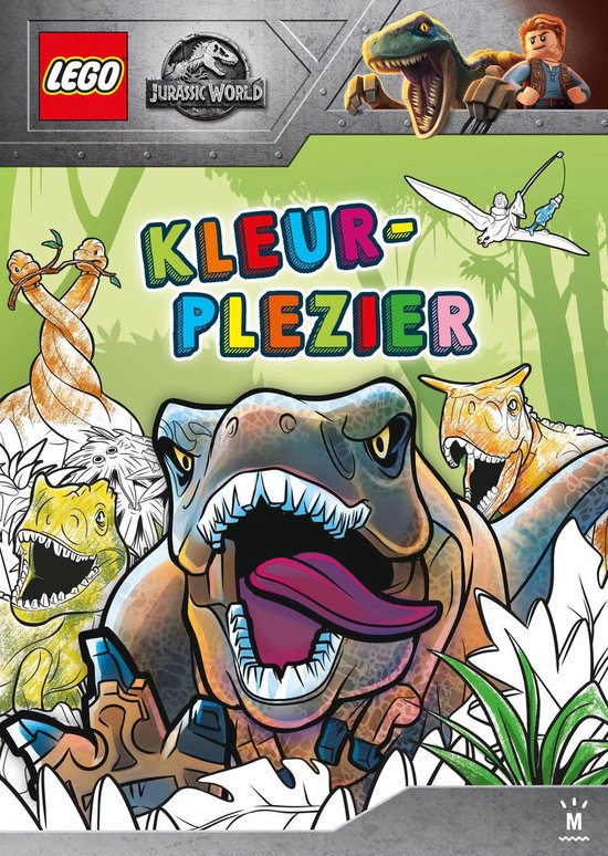 Lego  -   LEGO Jurassic kleur-en speelplezier