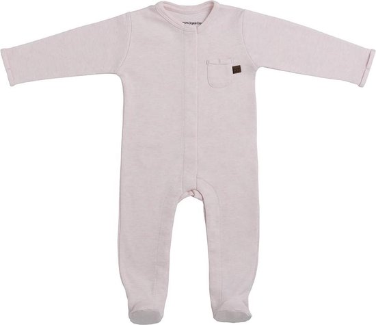 Baby's Only Boxpakje met voetjes Melange - Classic Roze - 56 - 100% ecologisch katoen - GOTS