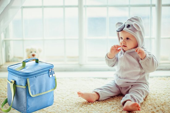 BabyJem - Koeltas - Babyvoedingstas - Lunchtas - Blauw