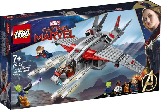 LEGO Captain Marvel de aanval van de Skrulls - 76127