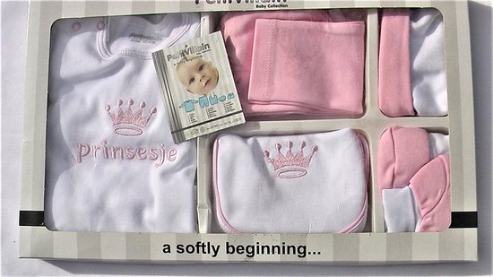 5 delige cadeauset prinsesje