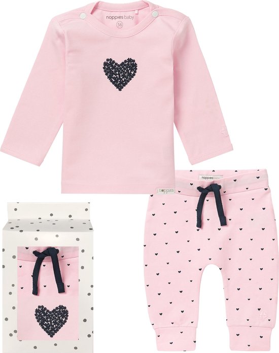 Noppies Meisjes Gift Set Roze - Maat 62