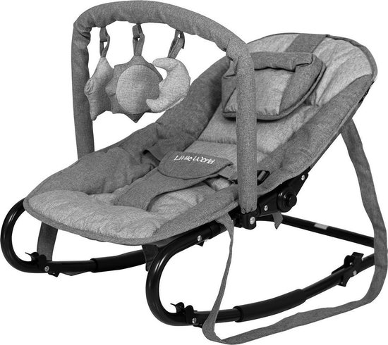 Little World Wipstoel Starwing Dark Grey