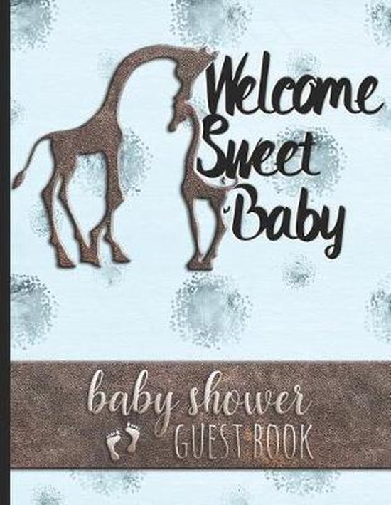 Welcome Sweet Baby - Baby Shower Guest Book