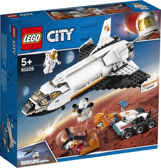 LEGO City Ruimtevaart Mars Onderzoeksshuttle - 60226