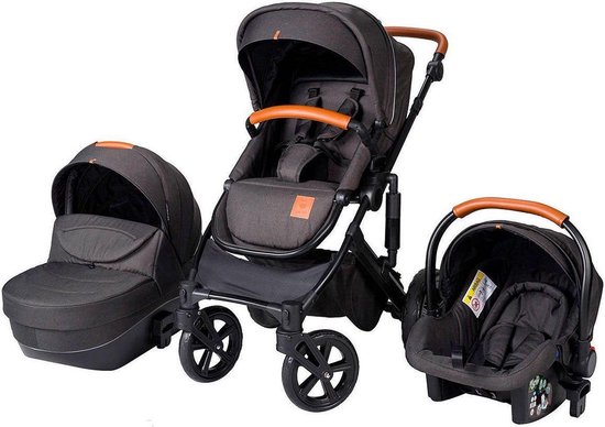 Kinderwagen xadventure Born lucky Rapsodie black