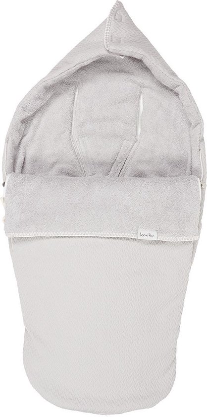 Koeka Buggy Voetenzak Stockholm - Silver Grey