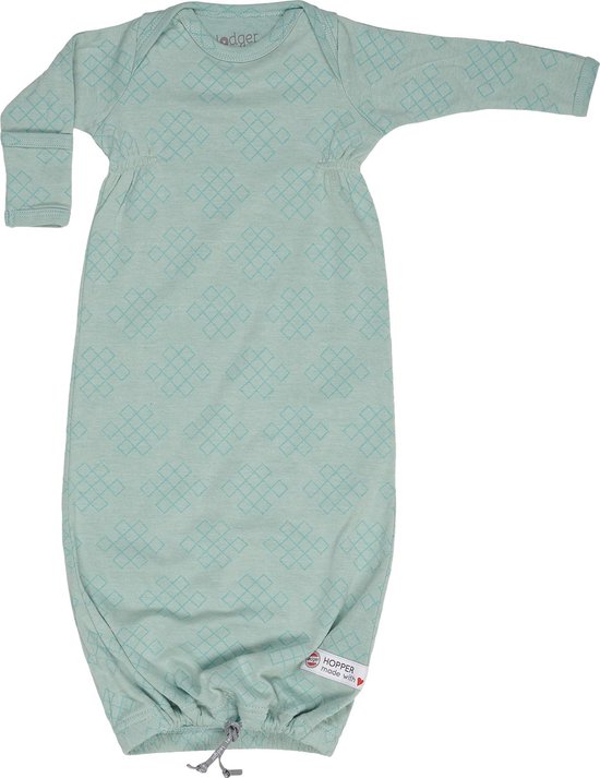 Lodger Baby slaapzak - Hopper Newborn Empire - Groen - 0-4 mnd