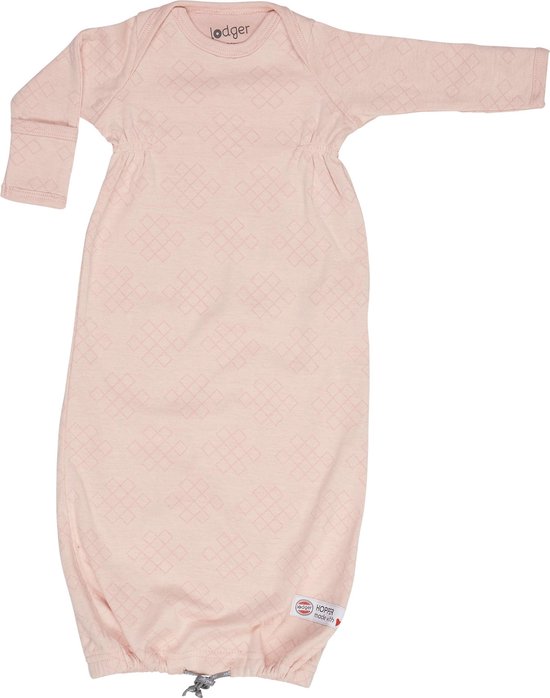 Lodger Baby slaapzak - Hopper Newborn Empire - Lichtroze - 0-4 mnd