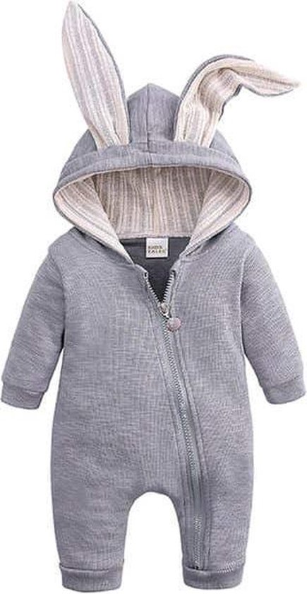 Konijn onesie romper baby-Geen-0-3 Maanden