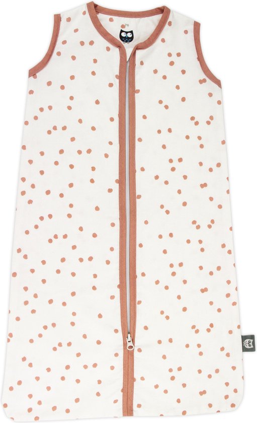 Briljant Baby Zomerslaapzak Maat 70 - Spots - Grey Pink