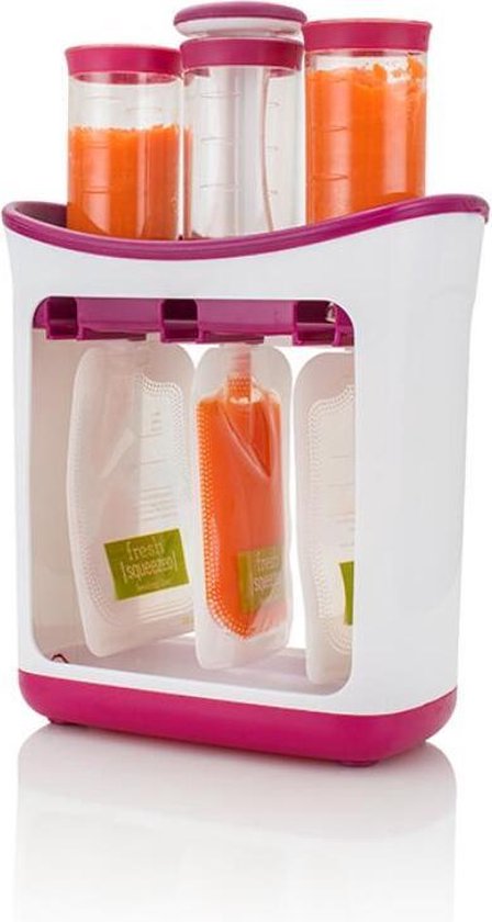 Feeding Squeeze Station - Vulsysteem voor Knijpzakjes voor o.a. babyvoeding
