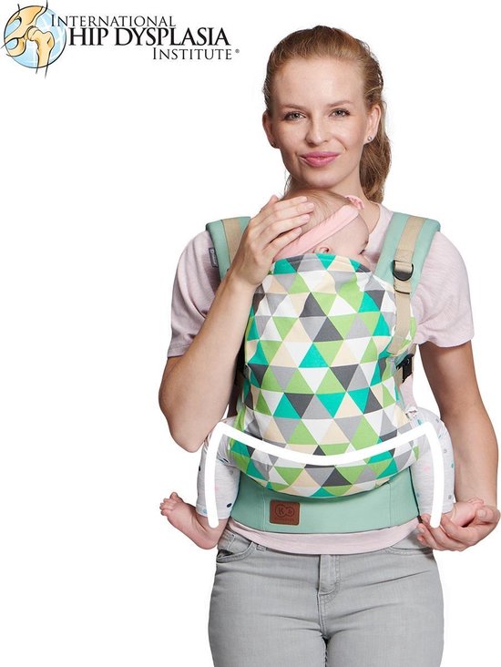 Kinderkraft Babydraagzak Nino Mint