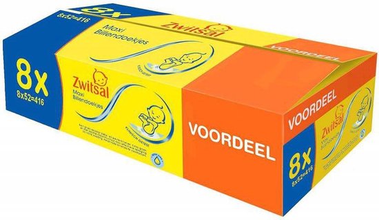 Zwitsal Billendoekjes Babydoekjes Maxi Voordeelverpakking