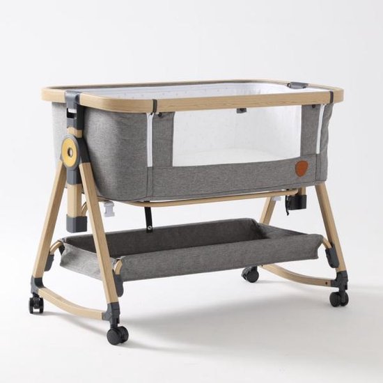 Co-sleeper met wieg functie - baby bedje en baby wieg in 1 - Anti reflux stand