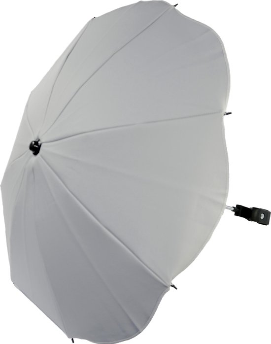 P'tit Chou Trento Universele Parasol kinderwagen - Eco leder - Grijs