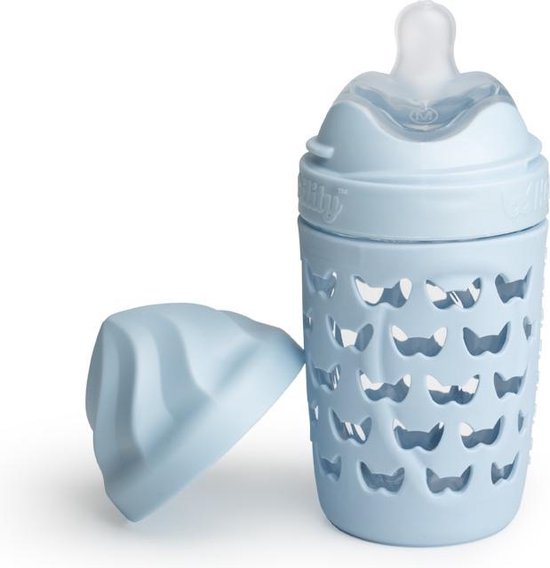 Herobility HeroEcoBottle Fles 220ml Blauw