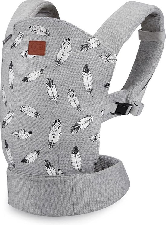 Kinderkraft Milo Draagzak - Buikdrager Grijs