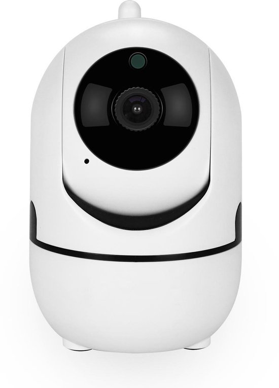 Beveiligde Babyfoon van DHH Security© van Elite Quality, WiFi Security Camera, Motion en Geluid Detectie, Nachtvisie, Two-Way Audio, iOS + Android App Besturing, SD Card + Cloud Storage, Draadloze Beveiligingscamera