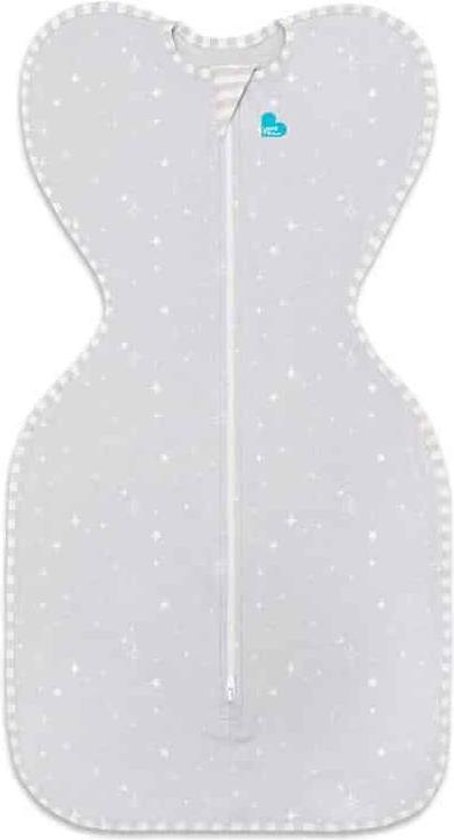 Love to Dream™ Stage 1 Swaddle UP™ inbakerslaapzak LITE Medium 6 - 8,5 kg grijs