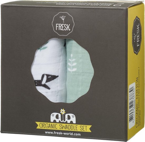 Fresk muslin swaddles large Dachsy