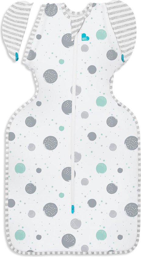 Love to Dream Stage 2 Swaddle UP Transition Bag inbakerslaapzak LITE Medium wit